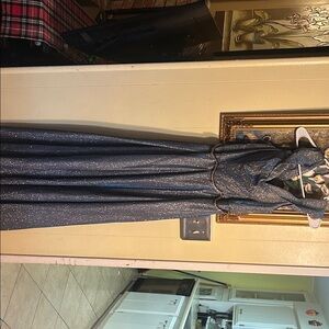 Elegant Sparkling Evening Gown